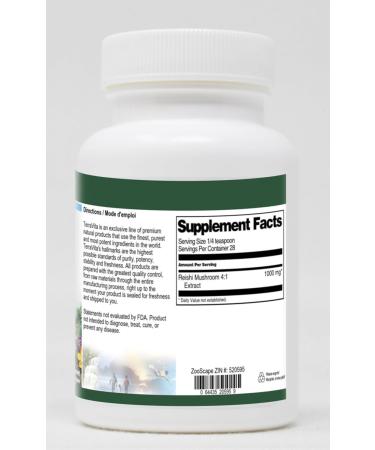 Reishi Mushroom 4:1 Extract Powder (1 oz ZIN: 520595) - Buy Online on GoSupps.com