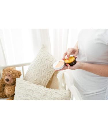 Mambino Organics Anti-Stretch Mark Cream for Pregnancy - Organic Belly Butter with Shea & Cocoa Butter - 1st-Trimester Must-Have - 4 oz - Buy Online on GoSupps.com