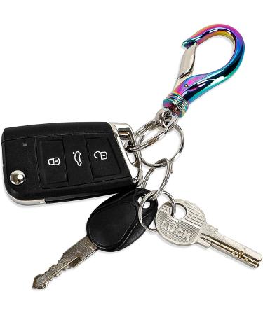 BESYL Commerce Heavy Duty Keychain with 2 Rings - Ideal for Office, School, Men, and Women. Color Options Available - Buy Online on GoSupps.com