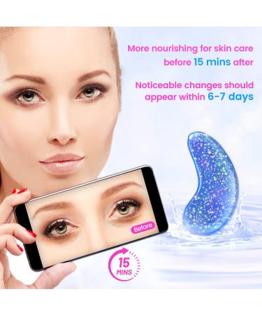 Onespring Under Eye Patches (24 Pairs) - Collagen Eye Masks for Wrinkles, Puffy Eyes, Dark Circles - Beauty & Personal Care - 24 Count Pack - Buy Online on GoSupps.com