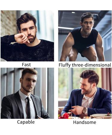 Men Styling Gel with Comb - 2-in-1 Hair Wax Gel with Comb - Lightweight Hair Cream Salon Styling Gel Tool Fast Build Hair Styling Leoly - Buy Online on GoSupps.com