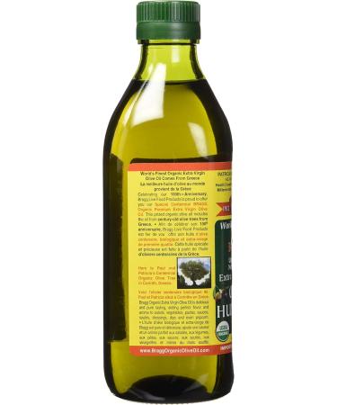Bragg Live Food Bragg Organic Unrefined Extra Virgin Olive Oil 0.47 L - Buy Online on GoSupps.com