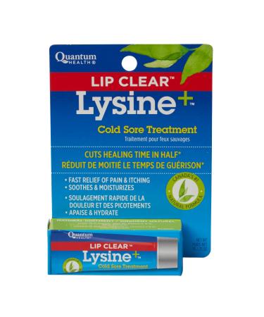 Lip Clear Lysine+ Cold Sore Treatment 0.25 oz