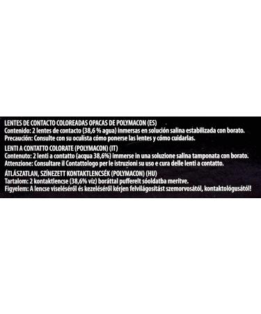 Bausch + Lomb Soflens Natural Colors Indigo Monthly Contact Lenses | Spherical Soft Lenses -5.0 Diopters (2 pcs) - Buy Online on GoSupps.com