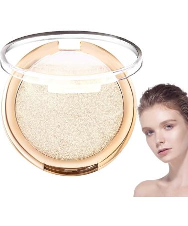 White Highlighter | Natural Face Contouring Highlight Palette with Shimmer | 6 Colors Make Up Powder for Women Groom Nose and Face Shape Tmay 03 - Buy Online on GoSupps.com