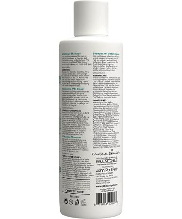 John Paul Pet Wild Ginger Shampoo 16oz - Soothes and Cleanses for Dogs and Cats - Adds Moisture and Shine - Buy Online on GoSupps.com