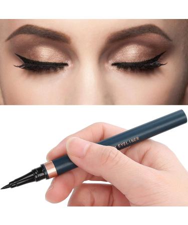 Buy Black Liquid Eyeliner - Smudge-Proof Fine Tip Pen | Long Lasting & International Shipping - Buy Online on GoSupps.com