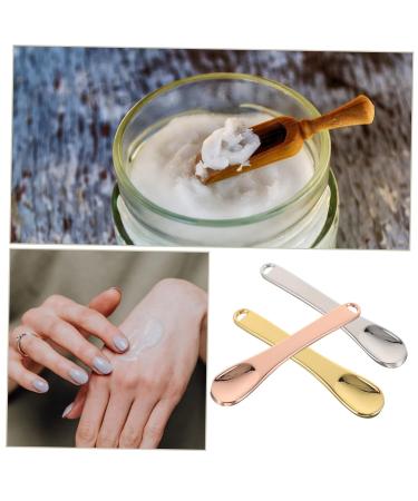 Anneome 3 Mini Makeup Spatula Cosmetic Spoons for Cream Application Applying Creams Masks Lotion Reusable Beauty Accessories - Buy Online on GoSupps.com