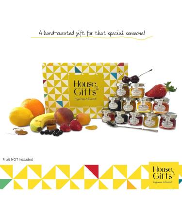 Jams & Marmalades with Unique Preserves Ultimate Tasting Hamper Selection Gift Set Mini Jars Gourmet Gifts for Mum Dad Elderly People Jam Lovers Classic Preserves - Buy Online on GoSupps.com