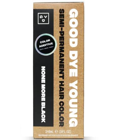 Good Dye Young None More Black Semi-Permanent Hair Dye Additive (None More Black) - 5 oz