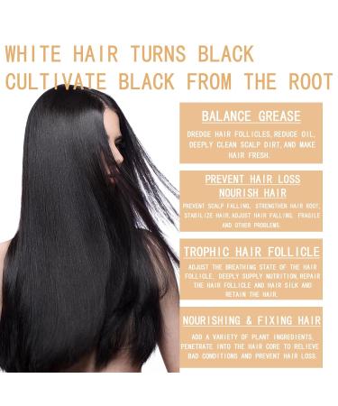 Man Gray Hair Reverse Bars (2pcs) - Unisex Gray Hair Repair Shampoo Bar for Men & Women Root Activator Formula - Buy Online on GoSupps.com