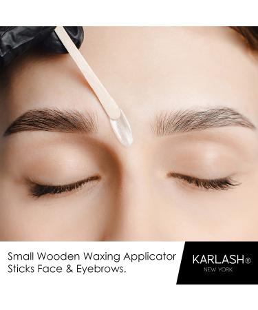 500 Small Wax Applicator Sticks for Body Hair Removal - Slanted/Round Tips - Buy Online on GoSupps.com