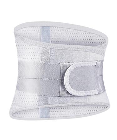 Back Brace with Self-Heating Pad - Decompression Lumbar Support Belt for Men & Women - Pain Relief & Warm Waist Correction (Gray Size L/Large - Buy Online on GoSupps.com
