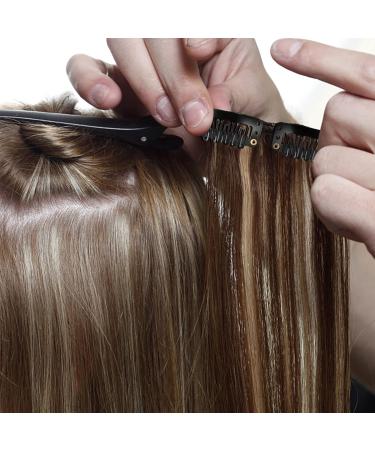 Buy Pinsheng 85-Piece Hair Extension Clip & Wigs Production Set - 50 Clips 20 T-Needles 10 Curved Needles Thread & Yarn in Black Brown Blonde - International Shipping Available - Buy Online on GoSupps.com