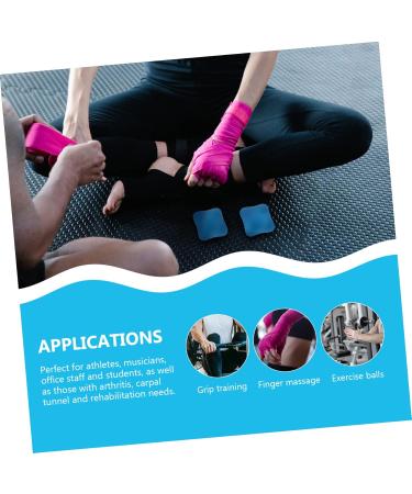 Buy Besportable Hand Grip Trainer - Finger Exercise Device for Lacrosse & Hand Coordination - Acupressure Massage Ball - 5.8cm Fitness Tool International Shipping Available - Buy Online on GoSupps.com