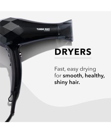 InStyler Turbo Max Ionic Dryer - Fast Drying for Healthy Shiny Hair - Lightweight Hi-Torque Motor Custom Heat & Power - Shop Now - Buy Online on GoSupps.com