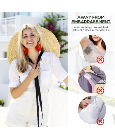 Milist Armpit Pads for Women - Absorbent Sweat Vest Breathable Anti-Odor Pads 29x29cm - Buy Online on GoSupps.com
