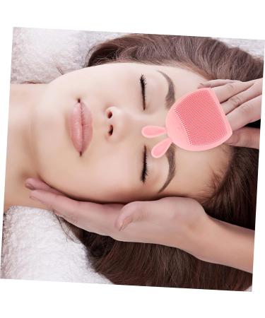 minkissy 16 Pcs Rabbit Ears Facial Brush Face Wash Massager Face Massage Brush Silicone Exfoliating Brush Face Scrub Massager Manual Facial Brush Cleansing Brush Silica Gel Miss Pink Body Light Pinkx4pcs 7.5x7.5cmx4pcs - Buy Online on GoSupps.com