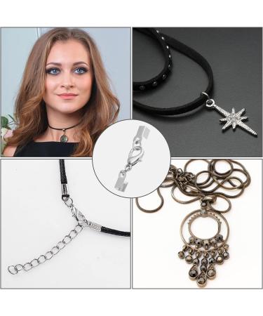 450 Piece Jewelry Making Kit with Fold Over Cord End Caps, Jump Ring Connectors, Lobster Claw Clasps - Silver - Buy Online on GoSupps.com