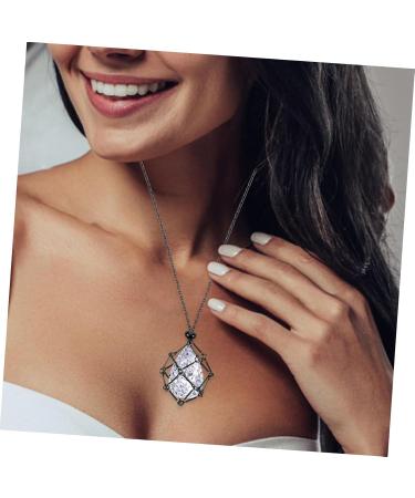 TEHAUX Sub Net Pocket Pendant Rope Crystal Pendant Necklace Holder Cords for Diy Necklace Gem Miss Natural - Buy Online on GoSupps.com
