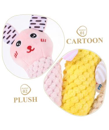 Buy Upkoch 12 STK Interactive Plush Animal Toys - Soft Bell-Weighted Baby Cartoon Toy Set (3 Pieces) - Buy Online on GoSupps.com