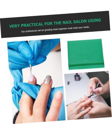 minkissy 1pc Grinding Diamond Storage Bag Nail Grinding Bit Storage Bag Nail Art Tool Organizer Nail Art Tools Tool Bag Nail Salon Storage Holder Nail Salon Organizer Manicure Accessory - Buy Online on GoSupps.com