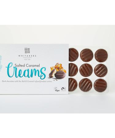 Whitakers Salted Caramel Creams Fairtrade Vegan 0.15 kg (Pack of 2) 150 g (Pack of 2) - Buy Online on GoSupps.com