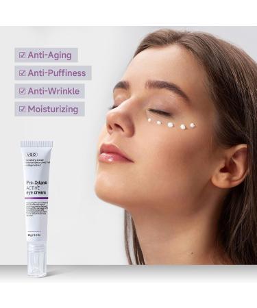 VGO Eye Cream - Dark Circles & Puffiness Repair with Pro-Xylane & 6D Hyaluronic Acid | Moisturizing Under Eye Cream - 15g/0.5oz - Buy Online on GoSupps.com