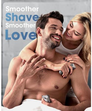 Romanda Men's Groin Hair Trimmer - Body & Ball Trimmer for a Smooth & Safe Grooming Experience (Silver) - Buy Online on GoSupps.com