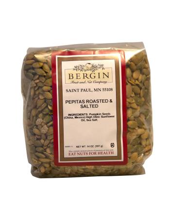 Bergin Fruit and Nut Company Pepitas Roasted & Salted 14 oz (397 g)