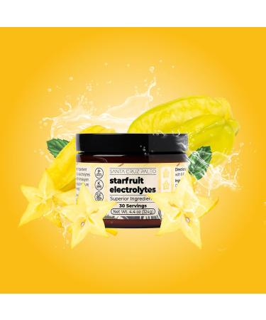 Santa Cruz Paleo Electrolytes - Starfruit - 4.4 Oz. - 30 Servings - Buy Online on GoSupps.com