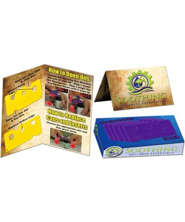 Buy Soothing Wellness Essentials 5 Pack Essential Oils Opener Key Tool Set - Orchid Purple | Perfect Accessory for Roller Balls & Bottle Caps | International Shipping Available - Buy Online on GoSupps.com