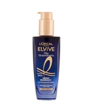 L'Oreal Paris L'Or al Paris Elvive Extraordinary Oil For Dry Hair Overnight Intense Nutrition With Camellia Precious Oil Midnight Serum 100 ml
