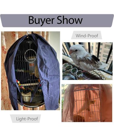 Bonaweite Birdcage Cover - Universal Blackout Parrot Cage Shade for Windproof, Light-Proof Sleep - Pink Night Accessories - Buy Online on GoSupps.com