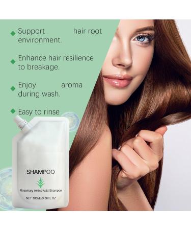  WRANBAO Strengthening repairing and nourishing rosemary shampoo for thinning hair rosemary amino acid shampoo nourishing for hair growth and thickening strengthening and - Buy Online on GoSupps.com