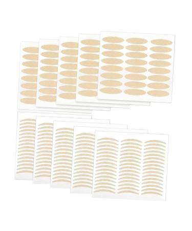 Didiseaon 40 Sheets Lace Double Eyelid Sticker Natural Eyelid Tape Girls Double Eyelid Tapes Second Generation
