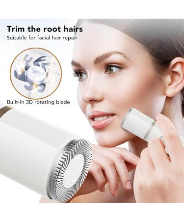 Angrek 9-Piece 5-in-1 Electrical Epilator for Women - Low Noise Body Face & Eyebrow Hair Removal - Buy Online on GoSupps.com