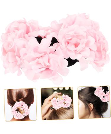 FRCOLOR Hair Headbands 1pc Hair Ribbons Stretch Hair Ring Girls Hair Tie Ponytail Holder Rose Hair Rope Women Hair Tie Seamless Bride Hairpin Hair Ties - Buy Online on GoSupps.com