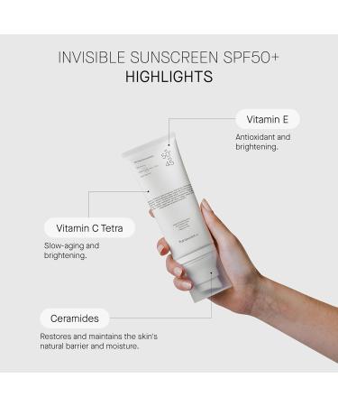 Transparent Lab Invisible Sunscreen SPF50+ - Protection solaire sup rieure la texture invisible - Buy Online on GoSupps.com