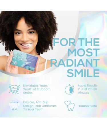 Venus Visage Teeth Whitening Strips 28 Strips (14 Pack) - 20–30 minutes Professional Effects + Bonus Shade Guide Teeth Whitening - Buy Online on GoSupps.com