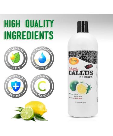 SPA REDI Callus Remover Gel 32oz - Professional Foot Care for Tough Calluses - Lemon Lime Scent - Smooths Dry Cracked Heels - Buy Online on GoSupps.com