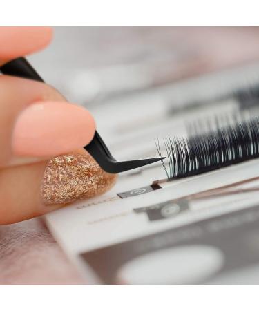 Soft-Grip Craft Tweezers Set for Jewelry Making, Beading, and Electronic Work - Stainless Steel Precision Tweezers - 2 Pieces (Silver, Pink, Black) - Buy Online on GoSupps.com