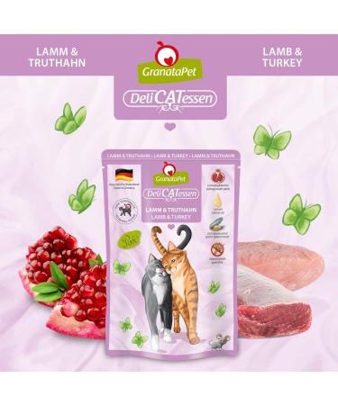 Granapet Delicatessen Multipack 1 - Grain-Free Wet Cat Food with High Meat & Quality Oils 6 x 85g - Perfect Trial Package for Cats - Buy Online on GoSupps.com