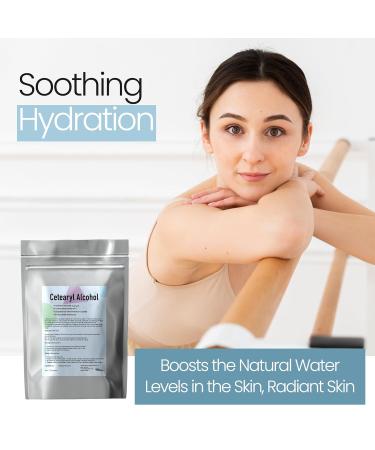 Cetearyl Alcohol Cosmetic Grade 16 Oz / 453.6 Grams - Cetearyl Alcohol Emulsifying Wax Organic for Body Butter Cetearyl Alcohol Suitable for Making Conditioners Scrubs and Creams by Talsen Chemicals - Buy Online on GoSupps.com