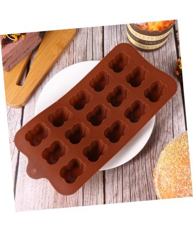 MAGICLULU Alphabet Stencils 2pcs Molder Mold for Chocolate Baking Tool para Paletas De Chocolate Non-Stick Molds Chocolate Making Molds Candy Pan Chocolate Ball Brownie 3D Bakeware - Buy Online on GoSupps.com