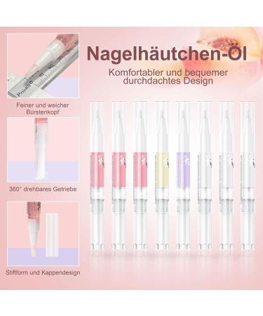 Nail & Cuticle Oil Set - 15 Natural Nail Care Pens for Repair & Protection | Aisely Cosmetics - Buy Online on GoSupps.com