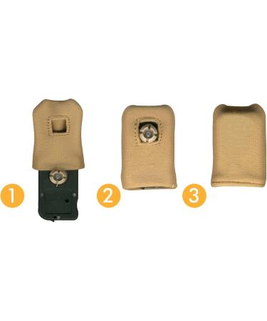 Ear Gear BAHA Mono - Protect Your BAHA from Dirt Sweat & Moisture - Fits Most Models - Beige - Buy Online on GoSupps.com
