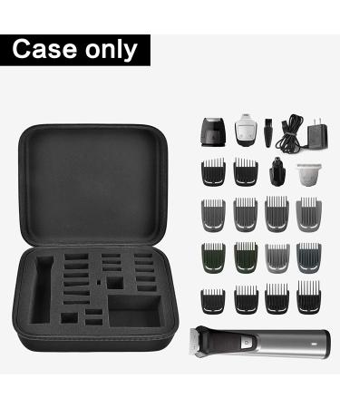 Case for Philips Multigroom Series 7000 - Fits MG775049 Trimmer & 18 Attachments, Black Storage Holder - Buy Online on GoSupps.com