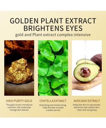 24K Gold Under Eye Patches - 60Pcs Collagen Treatment Masks for Puffy Eyes, Dark Circles, and Wrinkles - Buy Online on GoSupps.com