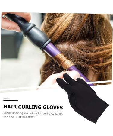 FOMIYES 12 Pcs Anti-scalding Gloves Curling Wand Curling Iron Mitts Hair Curling Finger Gloves Hair Curler - Buy Online on GoSupps.com